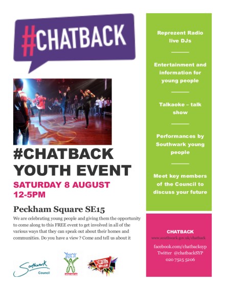 Chatback poster