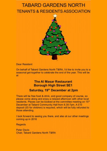 Rest 19th December 2015