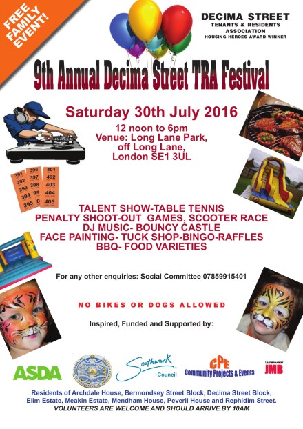 2016 Decima Fun Day Flyer