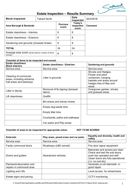 Tabard North cleaning1