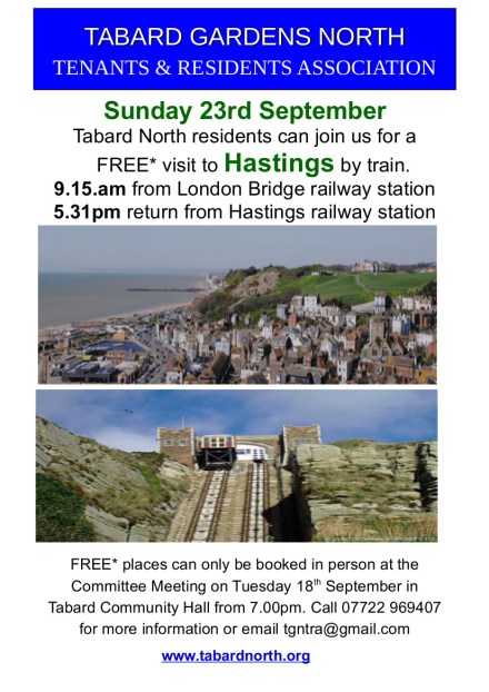 Hastings 22nd September 2018