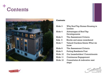 Tabard Gardens Estate RTD TRA Presentation2